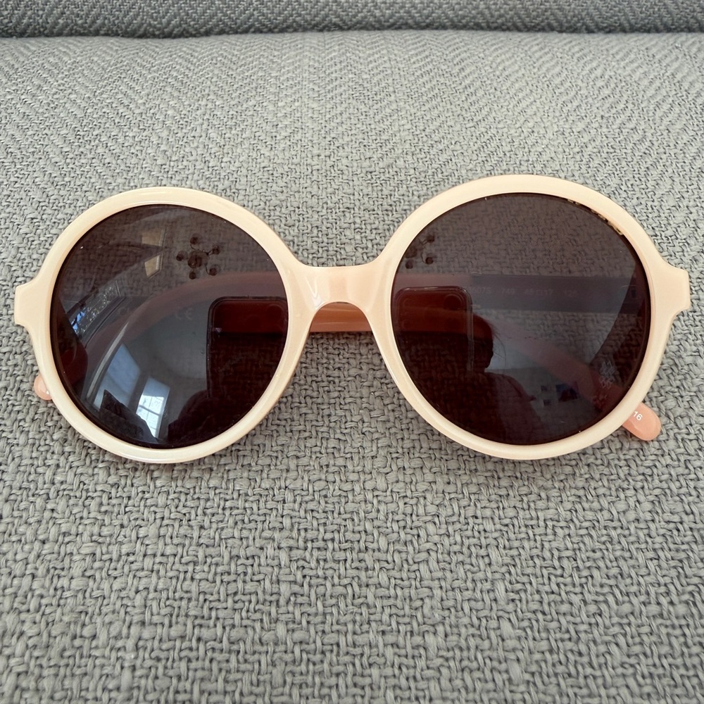 Chloe Kids Sunglasses in Peach and Brown